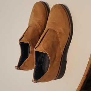 Dr Scholls slip-on loafers tan